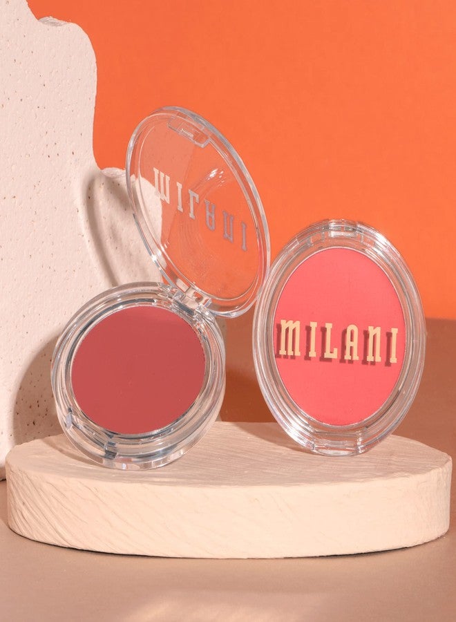 Milani Blush Makeup – Cheek Kiss Cream Blush for Cheeks, Buildable Cream-to-Gel Blusher & Lip Tint, Dewy Natural Color, Hydrating - Merlot Moment - Image 5